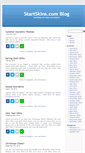 Mobile Screenshot of blog.startskins.com